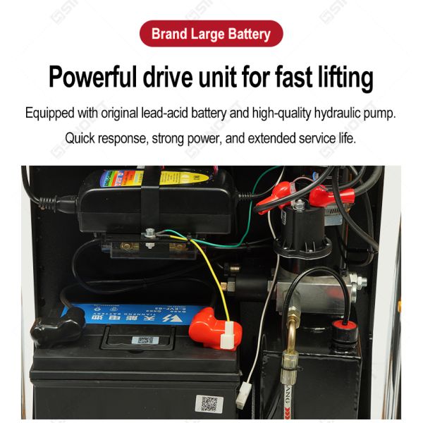 Sinolift EFM roll and reel material stacker - simple manual operation