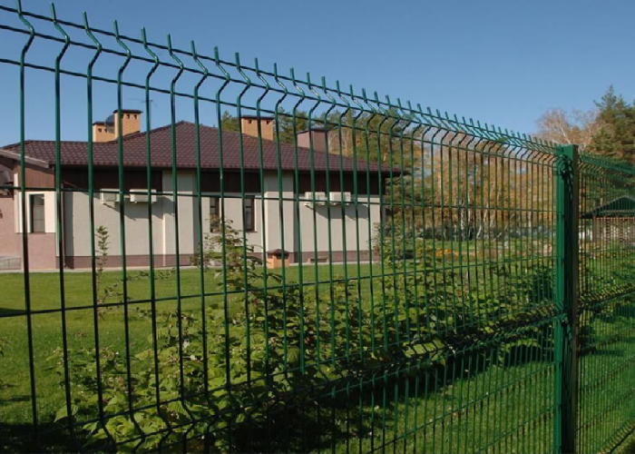 Anti Cut 3D Mesh Security Fencing Reinforced Ribbed Mesh Structure