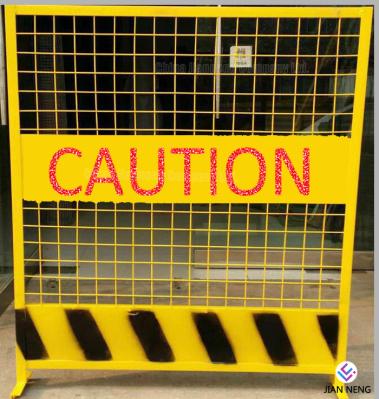 Reused Foundation Pit Border Edge Protection Guardrail Yard Separation Pure Color