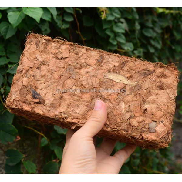 Bebidas Bloques de turba de coco Prensadora hidráulica para la fabricación de alquitrán de fibra de coco