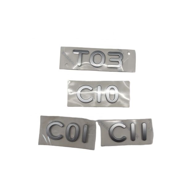 New Arrival Auto Body Parts Word Logo Cover for Leapmotor C11 C01 T03 Electric Vehicle Car Rear Logo Components