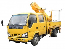 ISUZU Caravan Outdoor Mobile Camping Truck With Living Room for 5-6 men top replacement air fan and  solar panel