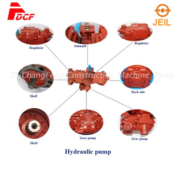 Гидронасос экскаватора Р210ЛК-7 СК200-6 ДХ200-7 К3В112 разделяет/гидравлический главный насос