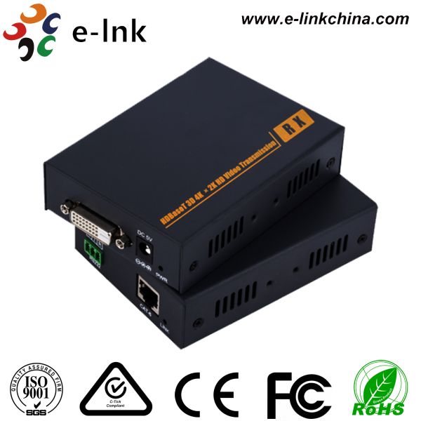 DVI Video Extender HDCP1.2 Ключевые компоненты для оптических волокон по CAT5 6 Kit