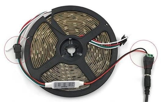 3 кнопки мини светодиодный ленточный контроллер беспроводный Rgb для WS2811 WS2812 DC5 до 12В