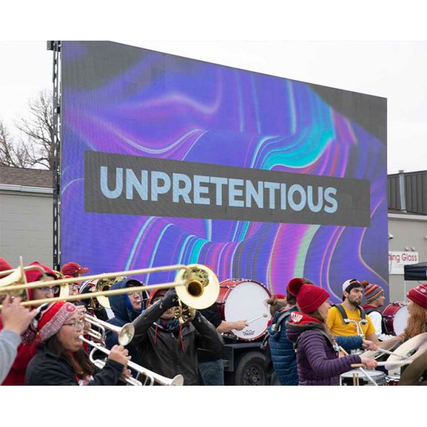 14Bit~16Bit Brightness Led Display Screen Rental SMD1415 P2.976 For Advertising