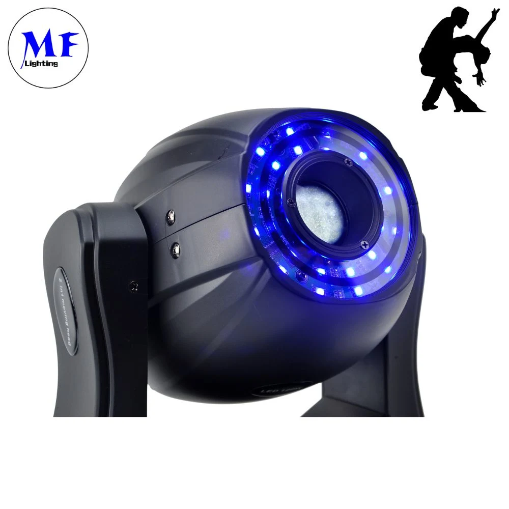 Движущаяся голова светодиодные светодиоды 1 шт 150 Вт Белый светодиод + 24 шт RGB3 В одном эффекте Движущийся светодиодный светодиод