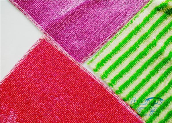 100% Bamboo Fiber Towel For Kitchen Dish Cleaning Non-Irritating Customized