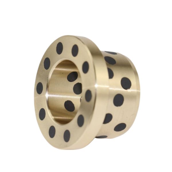 Self-Lubricating Flanging Bearing JFB16 With Shoulder Type Oil-Free Graphite Copper Sleeve