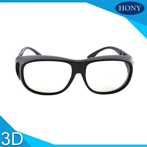 Free Scratch Thick Circular Polarized Glasses Wide Angle Passive Cinema Modulator Use