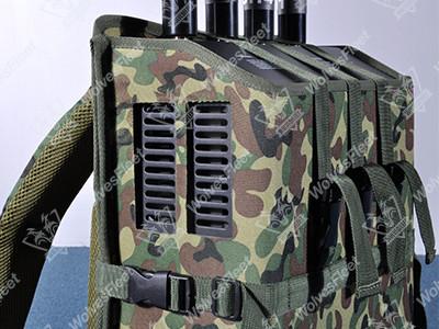 high power multi band manpack backpack rf jammer in leight weight