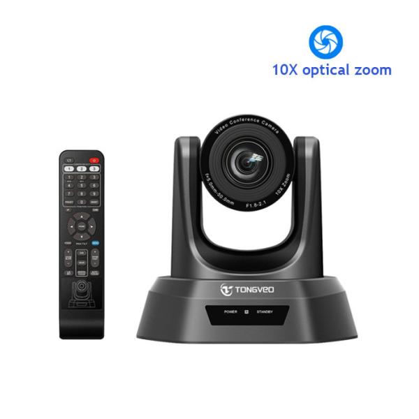 2.10 Megapixels Live Streaming PTZ Camera Omni Directional IR Remotoe Control