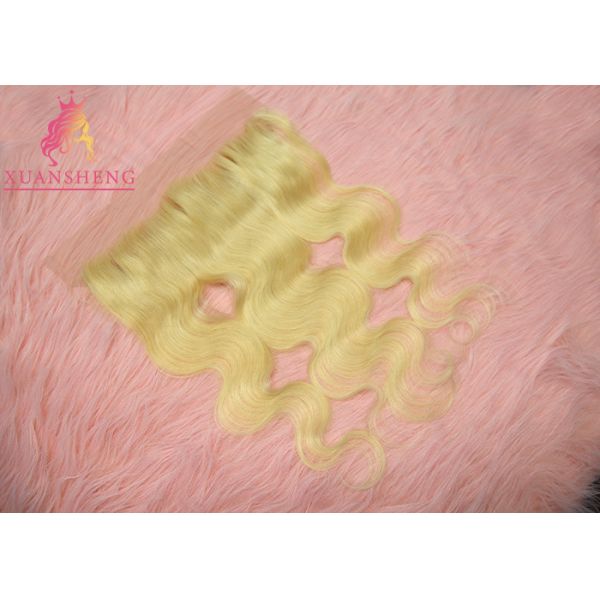 Xuansheng 613 Blonde Hair Body Wave 13*4 Hair Frontal 10