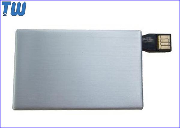 Full Metal Personalized Card 4GB USB Memory Stick Flash Memory Drive