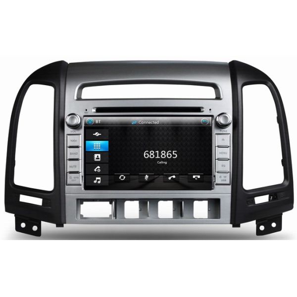 Ouchuangbo Auto Multimedia DVD Radio Player for Hyundai Santa Fe 2006-2012 GPS Navi iPod MP3 OCB-7024A