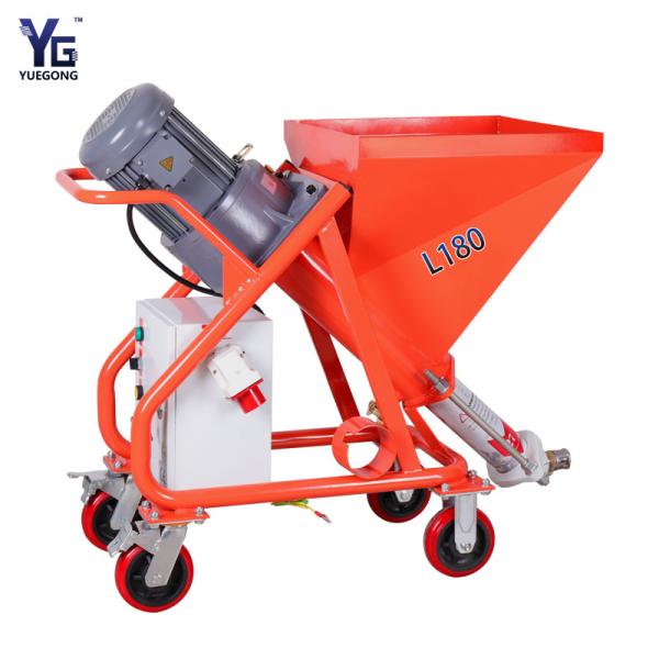YG L180 380V Fireproof Mortar Spraying Machine With 50L Hopper Capacity