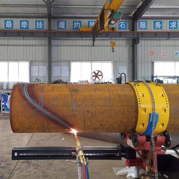 Portable CNC All-round Pipe Cutting Equipment with Plasma Flame Bevel Profiling System