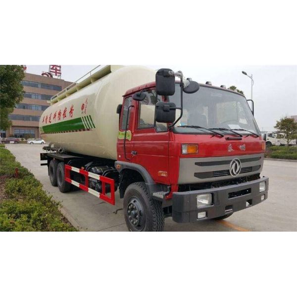 DFAC SINOTRUK 40m3 Cement Bulker Truck 4x2 3 Axles For Powder Transport