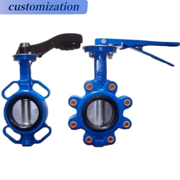 Medium Temperature Stainless Steel Diaphragm Lug Butterfly Valve for Oil Distribution
