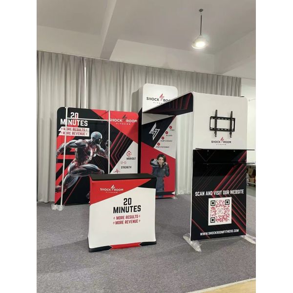 Contemporary 10x10 Trade Show Displays 10x10ft Expo Booth Display