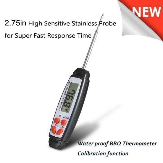Pen Type Quick Read Meat Thermometer , Home Cook Instant Temp Thermometer