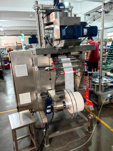 Máquina de embalagem de Snus de precisão Controle PLC 220V / 380V Máquina de embalagem de Snuff