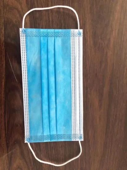 Commonly Used Medical Protective Mask , Elastic Ear Loop Mask With Air Filter Paper