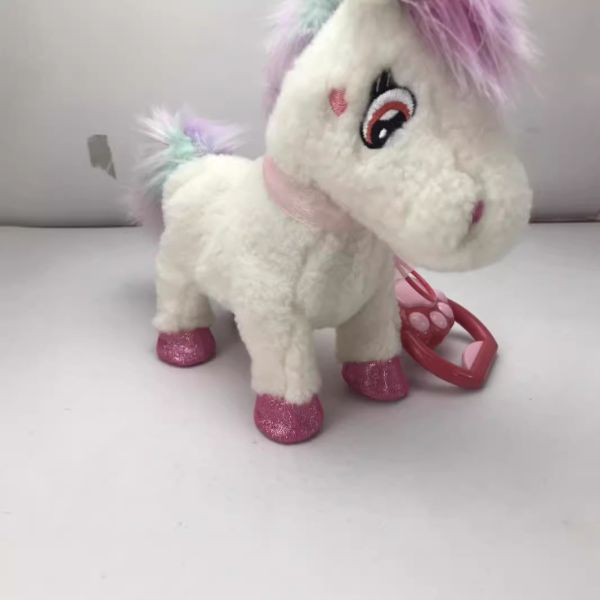 Stuffed Animal Electric Interactive toys Horse Singing Walking Toy for Childrens Gift