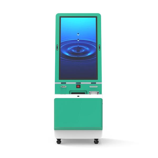 Smart Self Printing Kiosk Terminal Payment Self Service Credit Card Kiosks With Pos