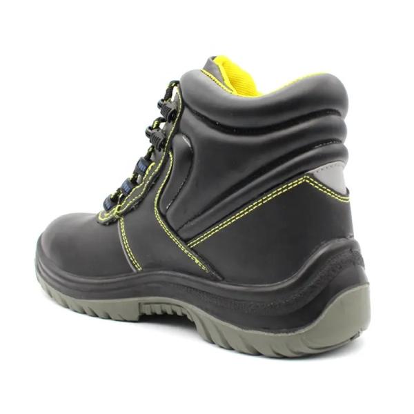Ingénieurs chaussures de sécurité industrielles en acier orteil imperméable chaussures de sécurité en cuir lisse