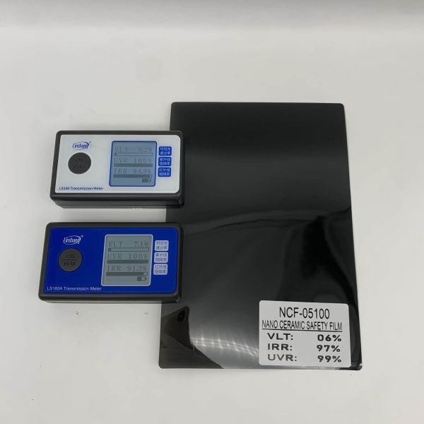 Nano Ceramic Safety Film Car Insulation Film with 7 Year Warranty 3mil Thickness and 16% VLT