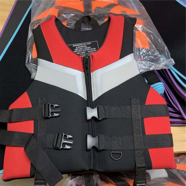 Водоустойчивая куртка помощи пловучести неопрена для на открытом воздухе спорт