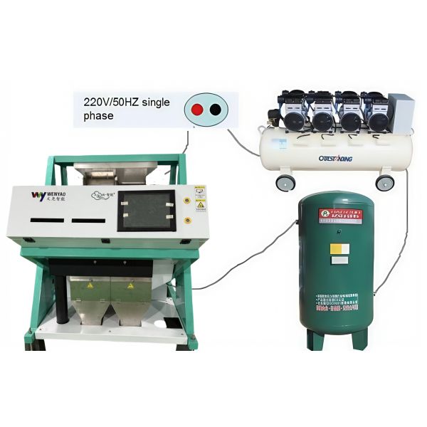 Wenyao Plastic Coffee Bean Peanut Colour Sorting Machine Colour Sorting Machine Rice Colour Sorting Machine Grain