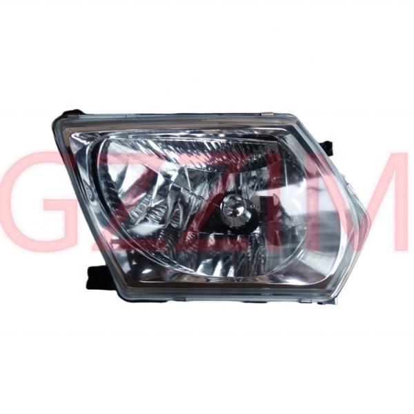 Nissan ABS lámpara de cabeza de plástico para patrulla 2002 Instalación de automóviles Recomendado envío por mar