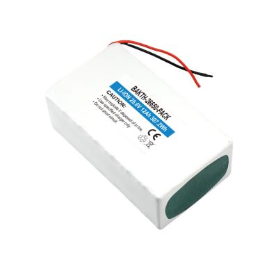 Pack de batteries LiFePO4 26650 25,6V 12Ah pour stockage d'énergie solaire, onduleur, véhicule électrique, camping-car