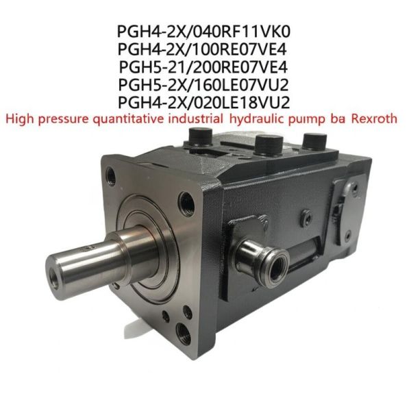 Rexroth High Pressure Quantitative Hydraulic Gear Pump with 280 bar Pressure Rating and Flange Mounting