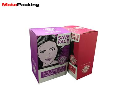 Cosmetic  Facial Mask Square Retail Packaging Boxeswith Custom Logo
