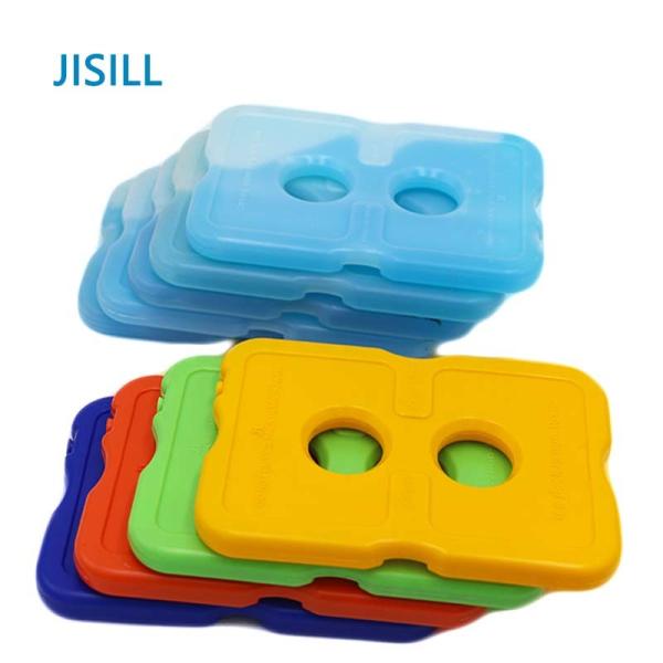 Os blocos de gelo frescos do saco do gel portátil do presente almoçam bolsa de gelo para blocos azuis do congelador da lancheira