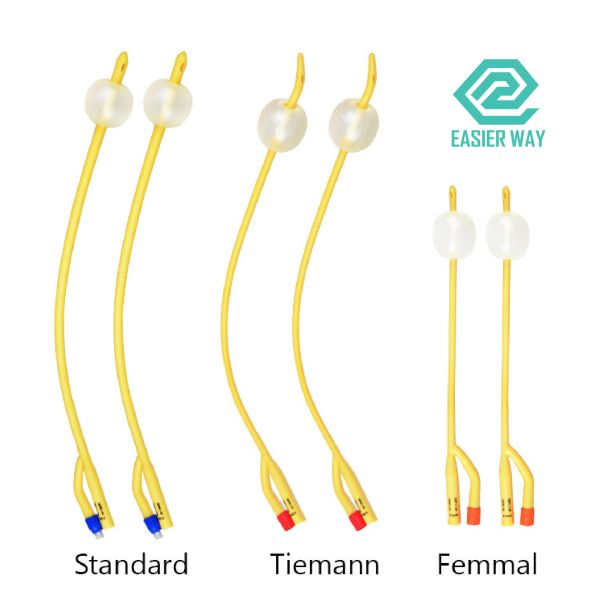 Катетер Foley латекса путей путей 3 поставок 8-26fr 2 стерилизации EO медицинский устранимый