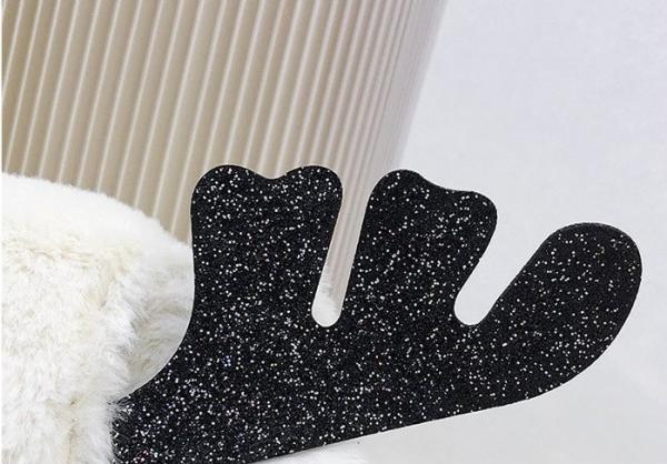 2022  new  Luxury Winter Fluffy Reindeer  antler handbag cute Plush Christmas  Shoulder bag small gift bag for kids