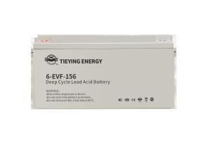 6-EVF-156 Golf Cart batterie au plomb acide 12V 156Ah ISO9001 ISO14001