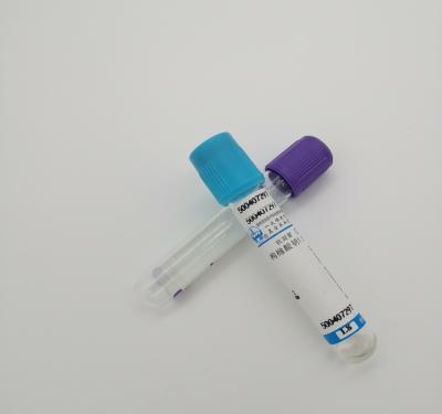 Anticoagulação descartável azul Natril Citras1 do tubo 1-10ml da coleção do sangue do vácuo: ISO DO CE 9