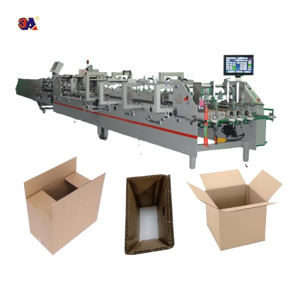 Fully Automatic Folder Gluer for Wood Packaging Material and Carton Box Manufacturing
