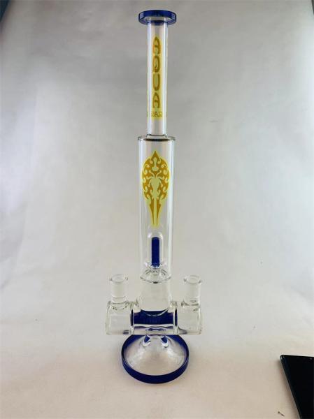 O Borosilicate de fumo de vidro da tubulação de óleo de Handblown resistente ao calor Bongs 7mm