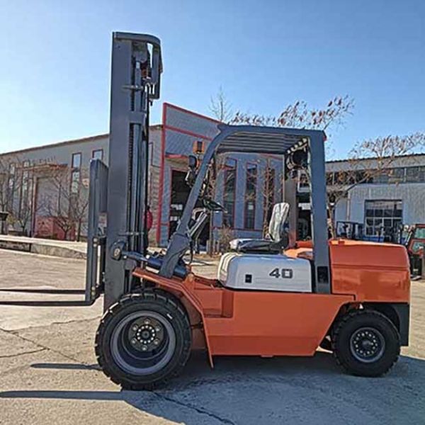 4 Ton Gasoline Powered Forklift 4000kgs CPCD40 6m Mast Counterbalance Lift