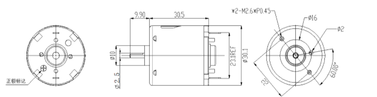 Подгонянные мини безщеточные электрические двигатели DC 13.5V 4350 Rpm мотора 095 DC миниатюрные