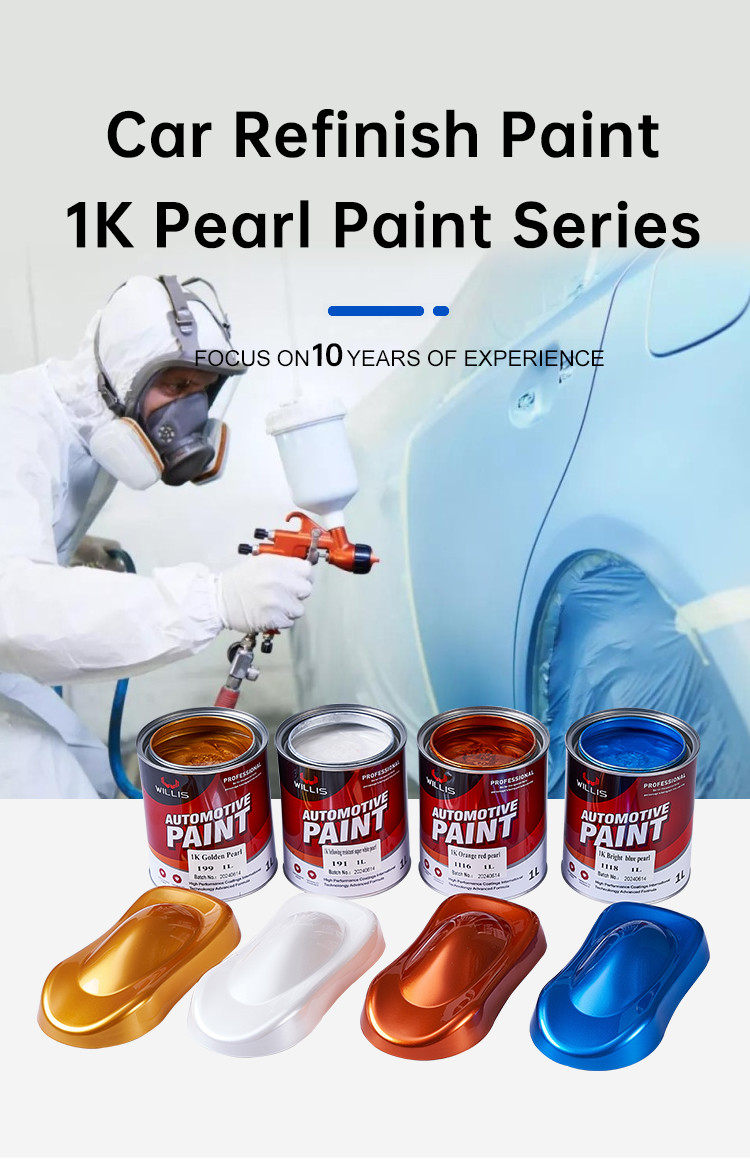 Производственное предложение Акриловый лак 1K Basecoat Pearl Car Paint 1K Copper Pearl OEM Доступно Авторефинировка Спрей Автомашина
