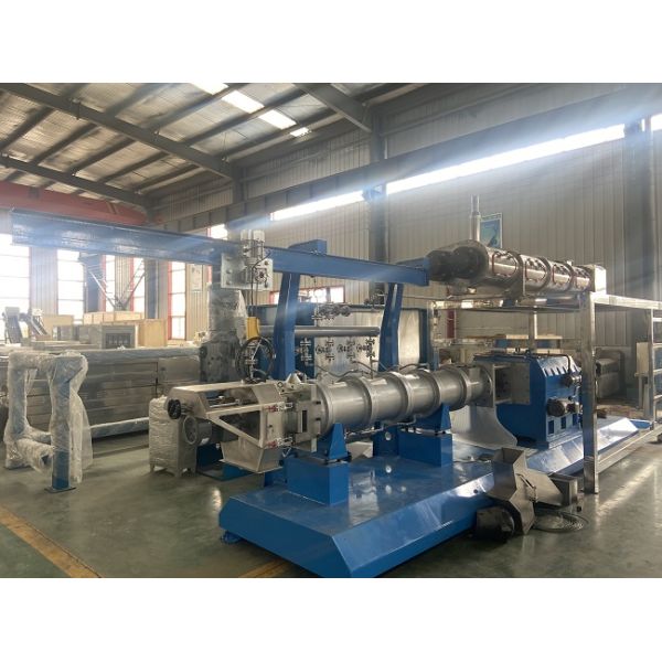 Сушить плавая машину штрангпресса питания рыб 100kg/Hr