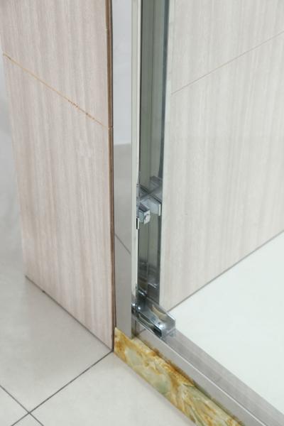 Hinge tempered glass shower doors,unique hinge shower door,tempered shower enclosure