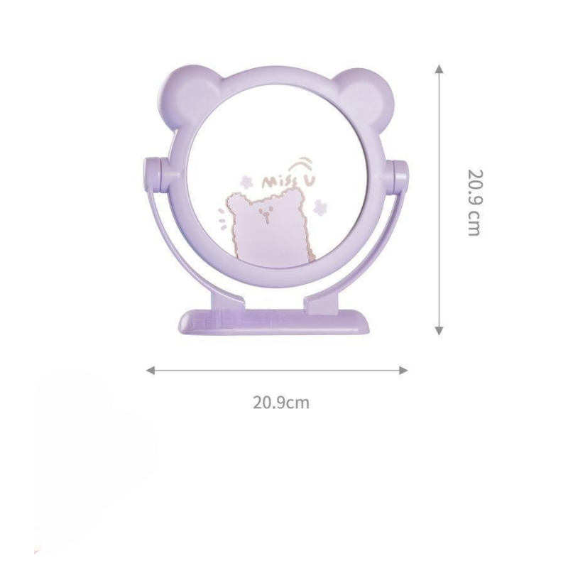 Modern Standing Desktop Vanity Portable Makeup Mirror for Yea Processing Customization